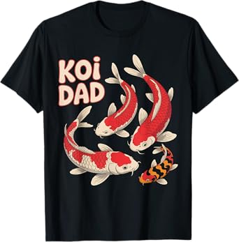 Koi Dad Japanese Fish Lover Proud T-Shirt