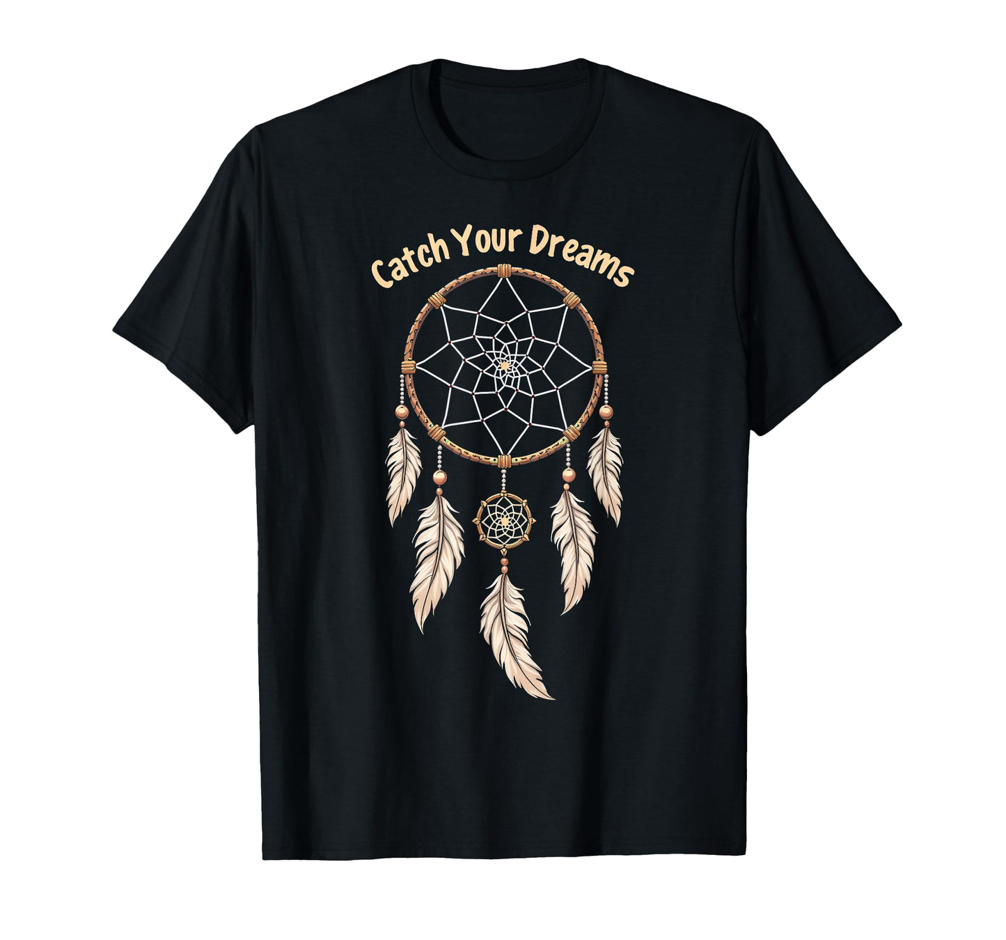 Dreamcatcher "Catch Your Dreams" Boho T-Shirt