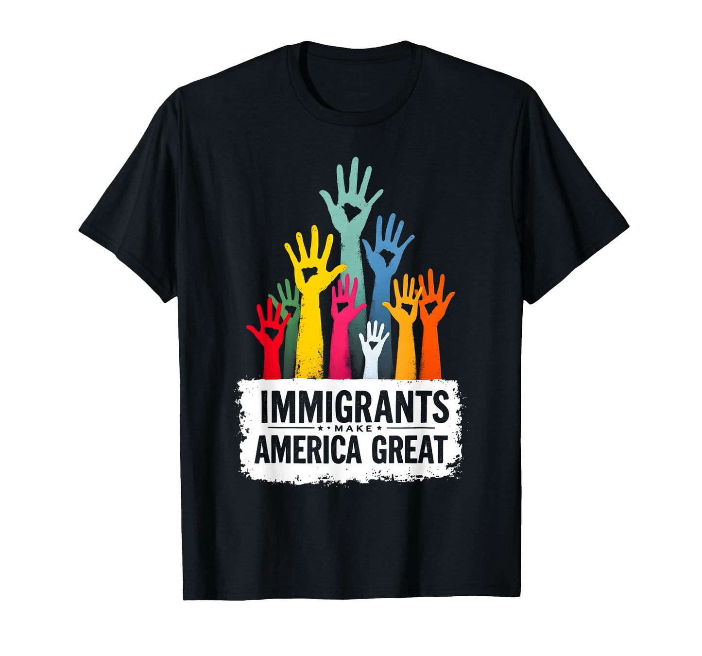 Immigrants Make America Great Latin Latinos Mexican T-Shirt