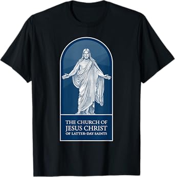 Mormon LDS Church of Jesus Christ of Latter-day Saints, Blue T-Shirt