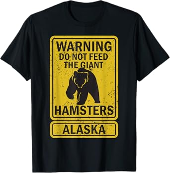Funny Alaska Grizzly Brown Kodiak Bear Gift For Men Women T-Shirt