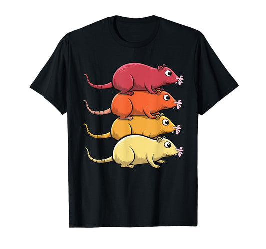 Retro Star Nosed Mole Digging Wildlife Animal Lover T-Shirt