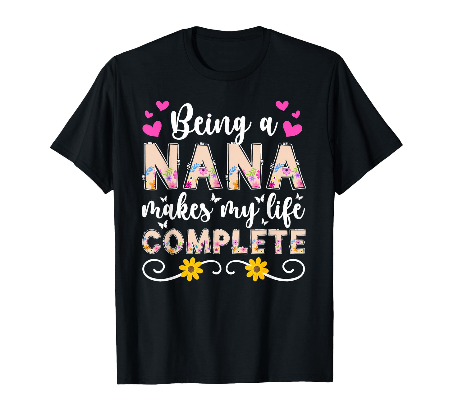 Being A Nana Grandma Proud Nana Grandmother T-Shirt