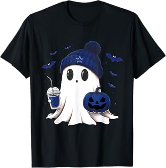 Vintage Dallas Ghost Halloween For Women Men Kids T-Shirt
