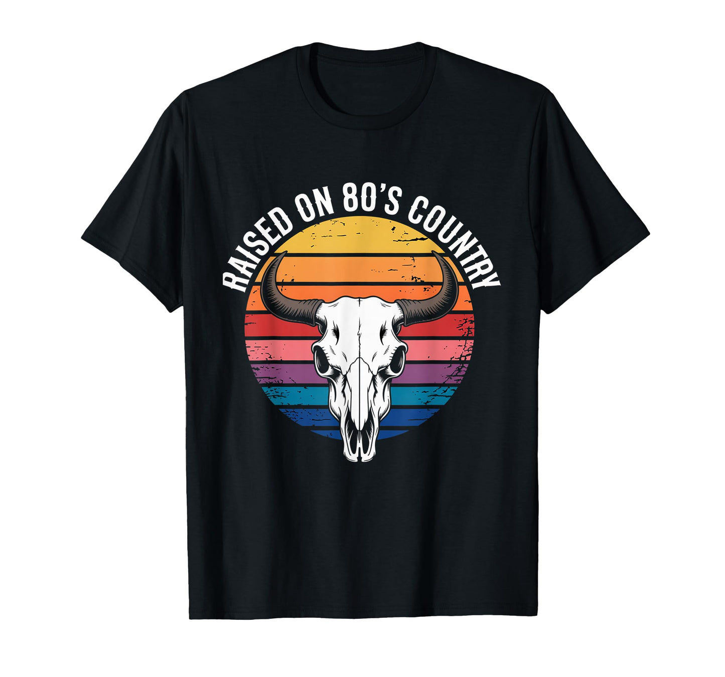 Raised On 80's Country Lyrics design T-Shirt