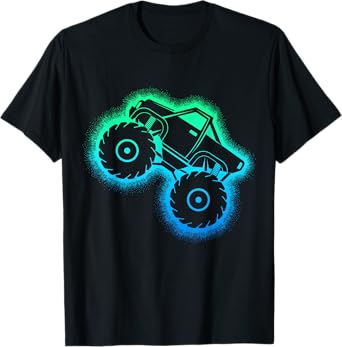 Monster Truck Toddler Boys Kids T-Shirt