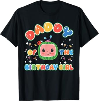 Mommy Daddy Of The Birthday Girl Melon Family Matching Funny T-Shirt