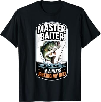 Master Baiter Funny Fishing T-Shirt