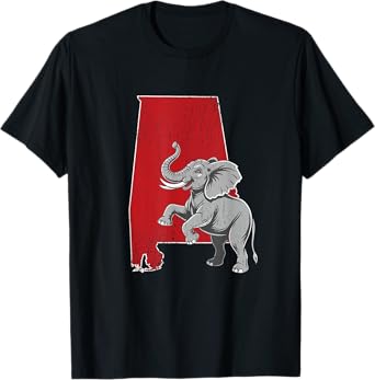 Alabama Football Lover - Elephant Game Day T-Shirt