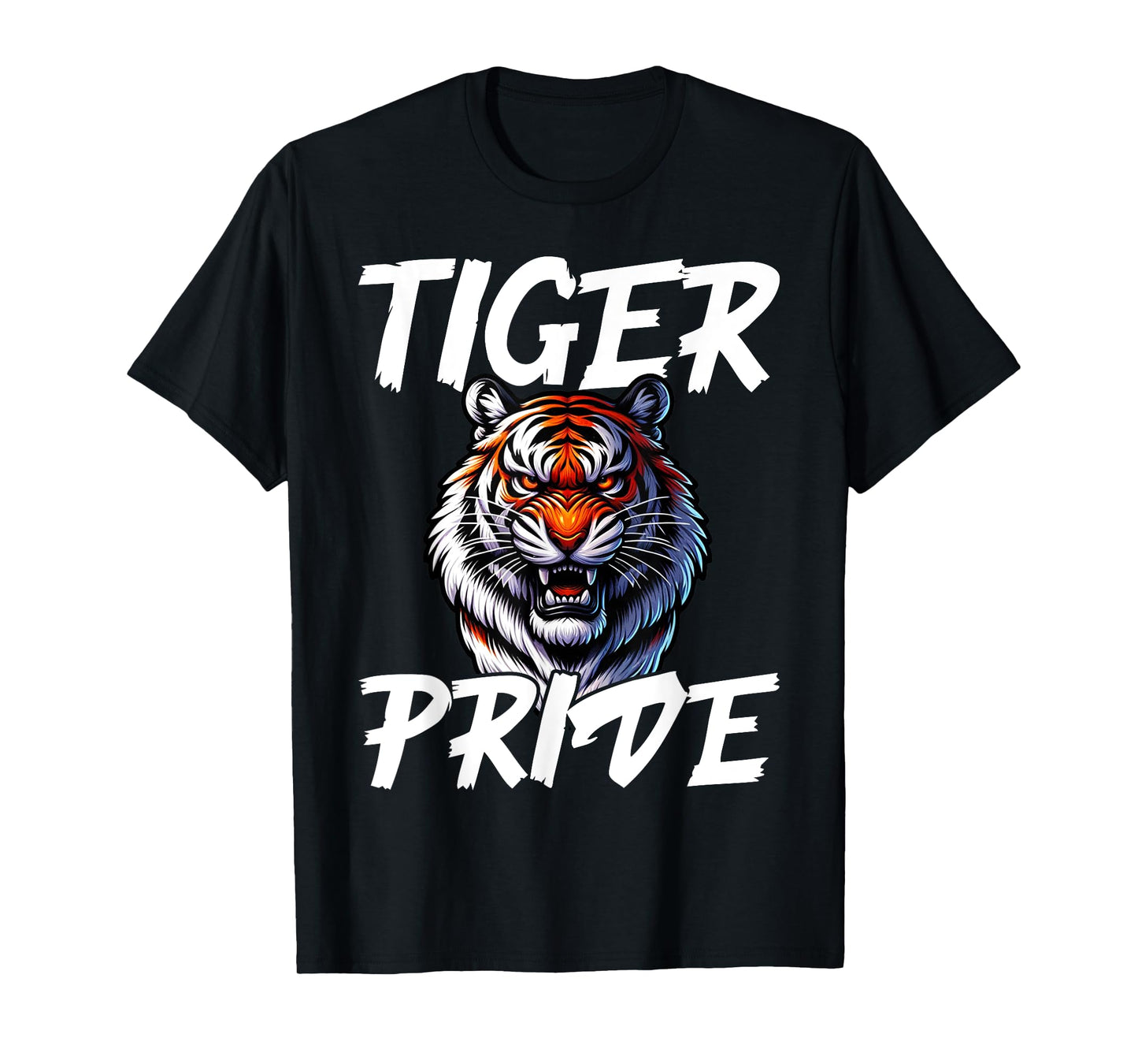 Cool Tiger Pride Wild Animal Lover Wildlife Nature Graphic T-Shirt