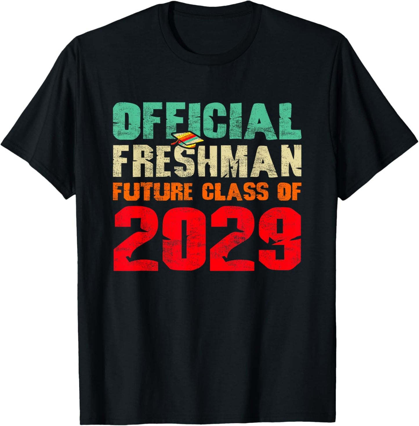 Official Freshman Future Class of 2029 First Day 9th Grade T-Shirt