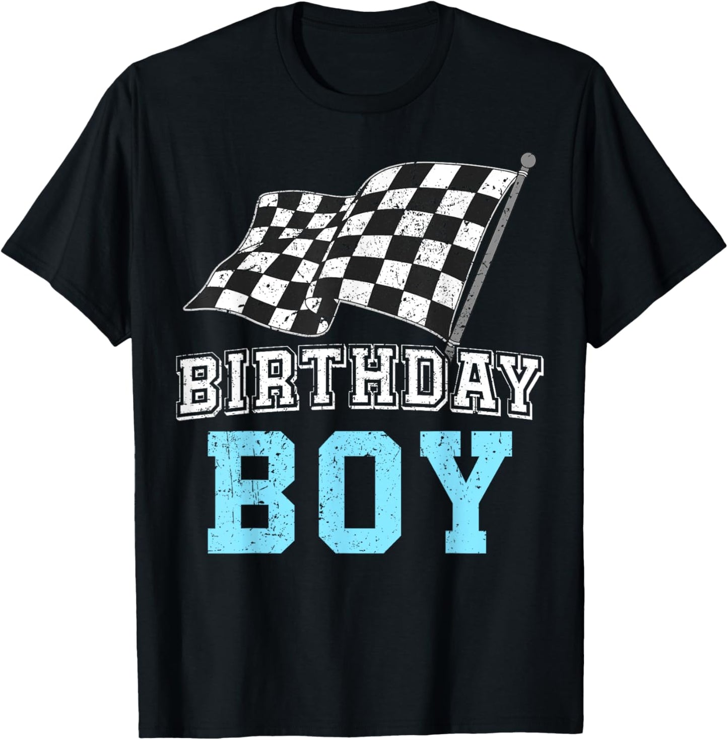 Birthday Boy Race Car Racing Car Driver Birthday Crew T-Shirt