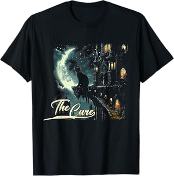 Cures Graphic Art Musician Funny Animal Cat Apparel Lovers T-Shirt