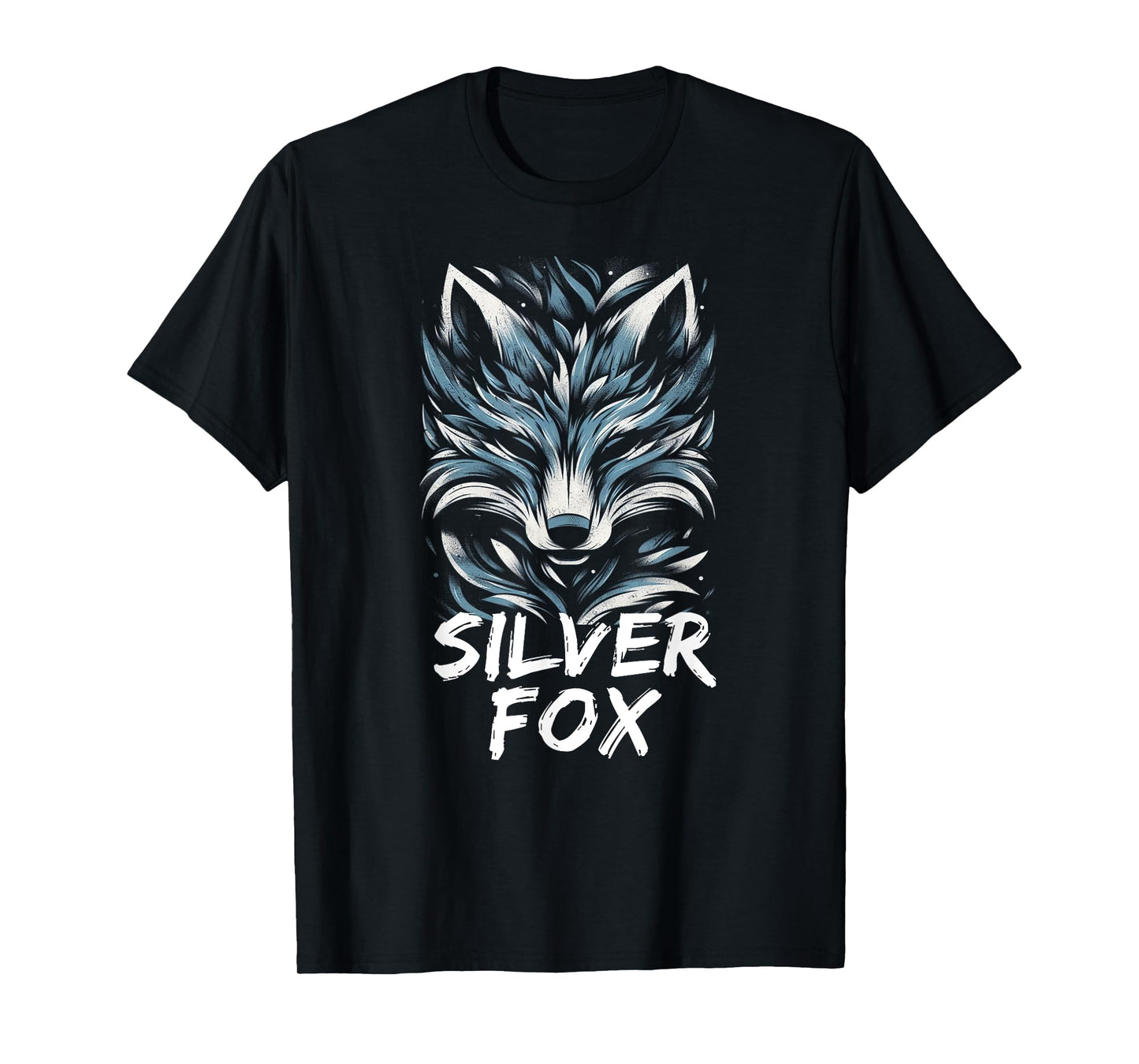 Silver Fox Older Gray Man T-Shirt