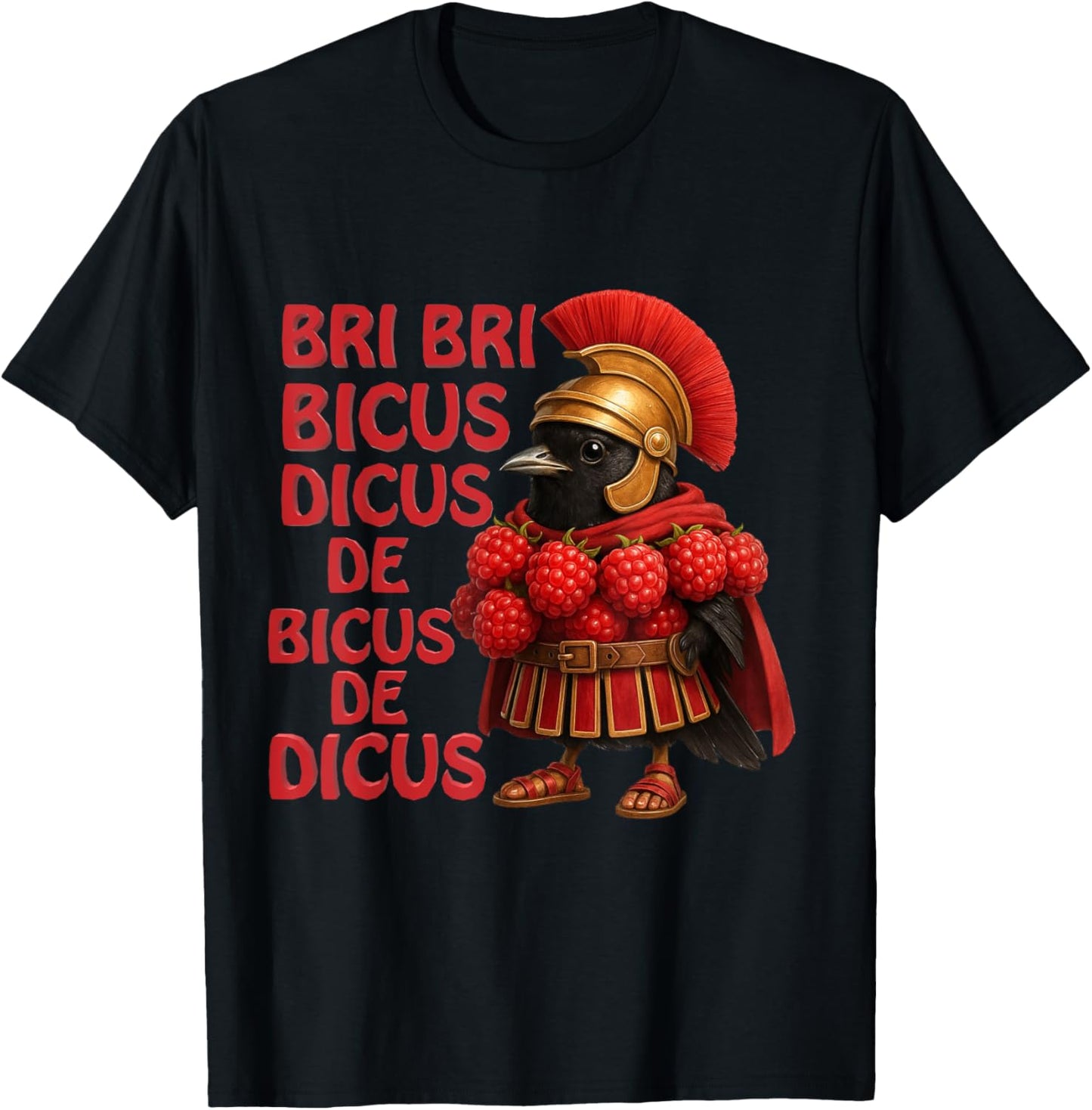 Bri Bri Bicus Dicus De Bicus Funny Italian Brainrot Saying T-Shirt