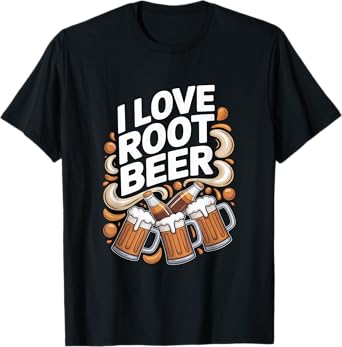 I Love Root Beer Mug Cheers Lovers T-Shirt