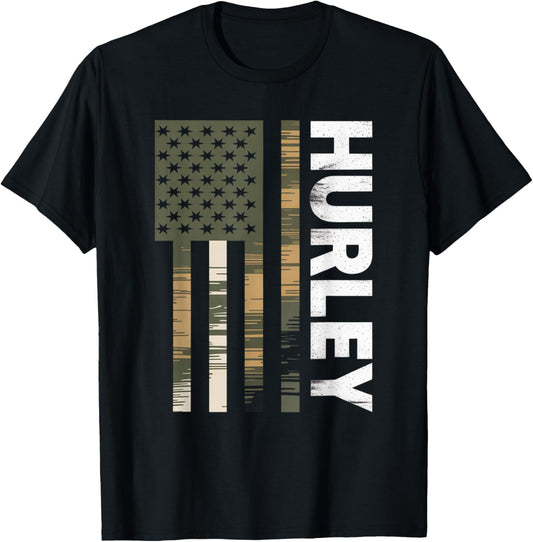 4th July Hurley Ky Vintage Us American Flag Retro Men Women T-shirt