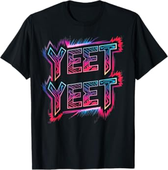 Vintage Yeet Apparel Funny saying Men Women Kids T-Shirt