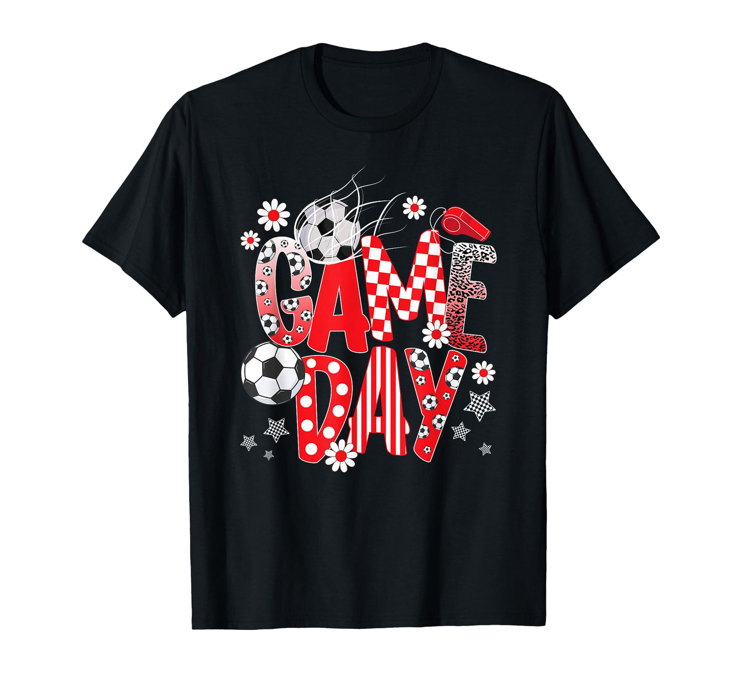 Game Day Cute Soccer Game Day Soccer T-Shirt