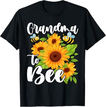 Grandma to Bee Cute Funny Pregnancy Announcement Grandma T-Shirt