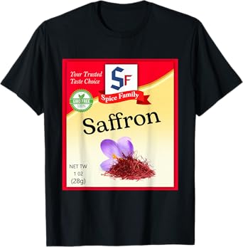 Saffron Condiment Costume Holiday Spice Costumes T-Shirt