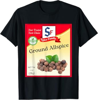 Ground Allspice Condiment Costume Holiday Spice Costumes T-Shirt