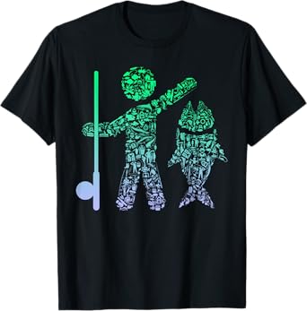 Fishing Icon Tshirt for Fisherman | Boys Fishing T-Shirt