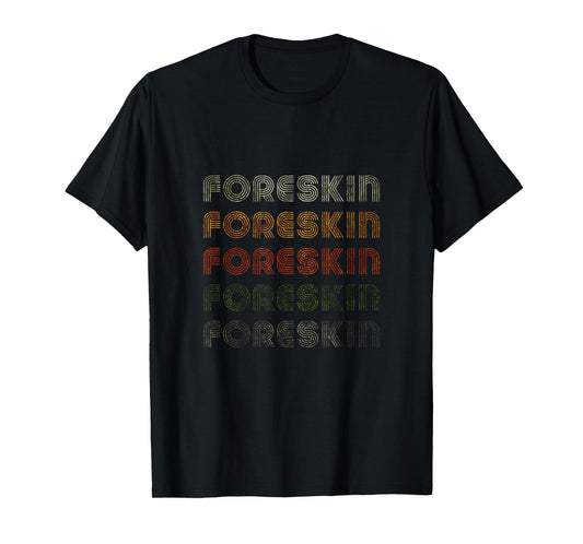 Love Heart Foreskin Tee Grunge Vintage Style Black Foreskin T-Shirt