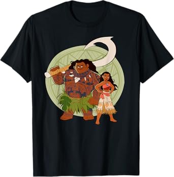 Disney Moana and Maui Best Friends Adventure Together T-Shirt