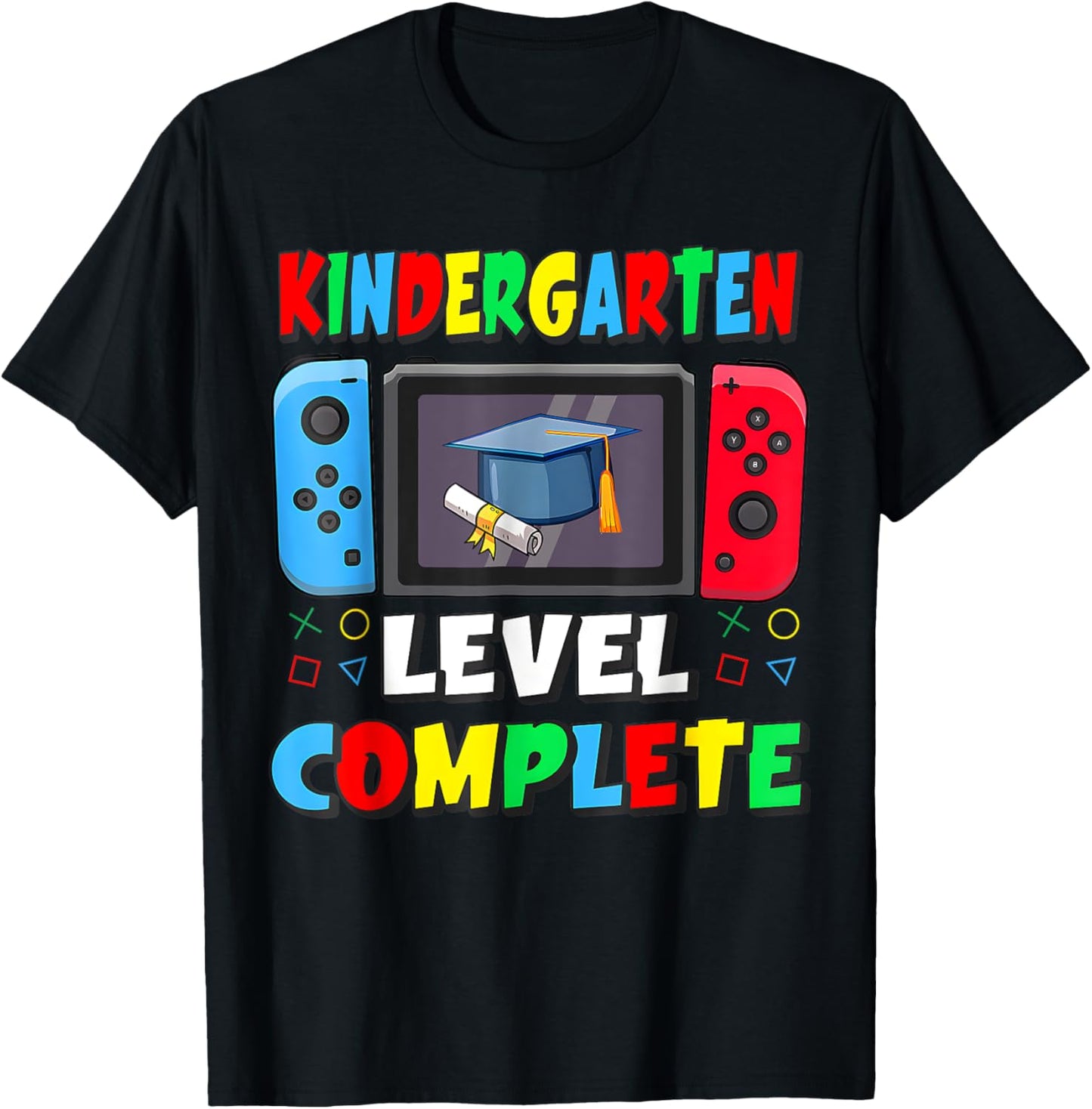 Kindergarten Level Complete Last Day Of School Video Game T-Shirt