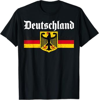 Vintage Deutschland Oktoberfest German Beer Drinking Prost T-Shirt
