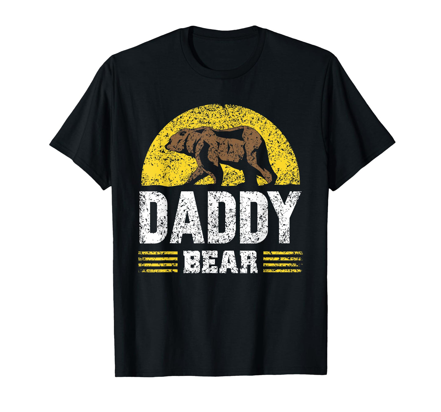 Daddy Bear Lover Animal Pun Bears Bear Dad Father Papa T-Shirt