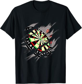 Dart Player Design With Cool Template T-Shirt