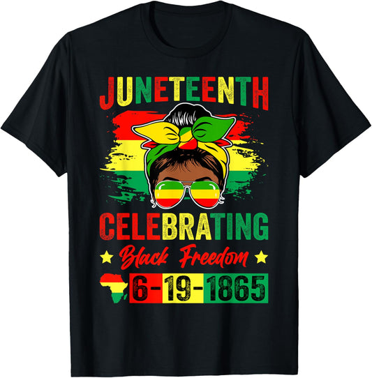 Juneteenth Celebrating Black Freedom 1865 African American T-Shirt