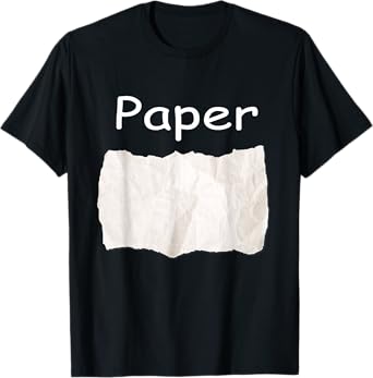 Rock Paper Scissors Matching Halloween Costumes T-Shirt