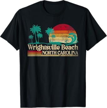 Wrightsville Beach North Carolina Family Vacation Summer T-Shirt