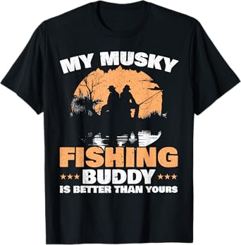 Muskie Fishing Musky Fisherman Fish Catcher Fisherman T-Shirt