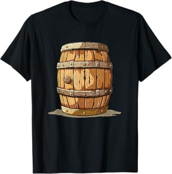 Cool big wooden Barrel T-Shirt