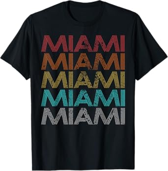 Retro Vintage Miami T-Shirt