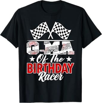 Race Car G-Ma Of The Birthday Racer Racing Family T-Shirt