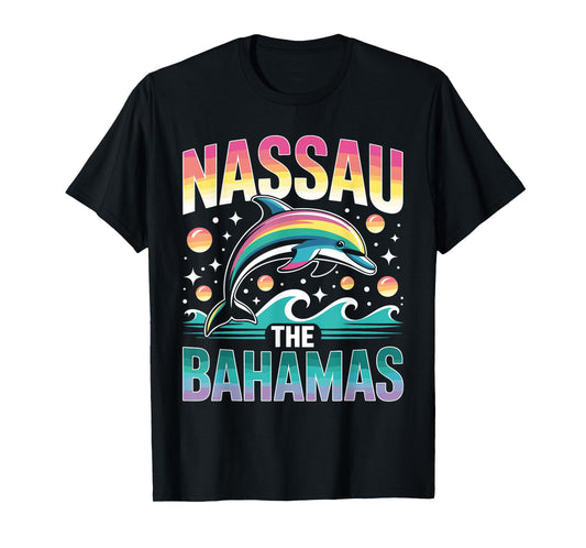 Nassau Bahamas Shirt Dolphin Bahamas Souvenirs Bahamas T-Shirt