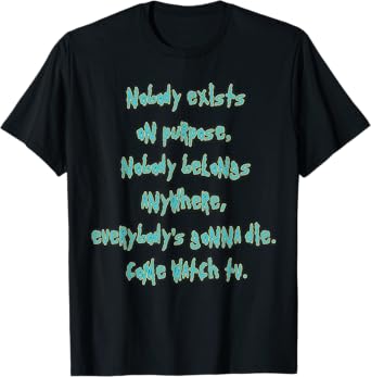 Existence Is Pain T-Shirt Fandom Funny Quotes for Mens