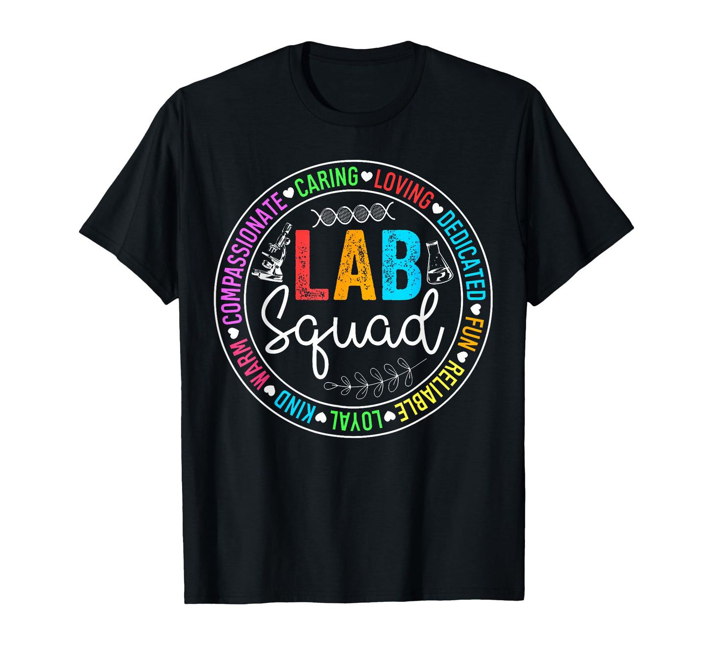 Lab Squad Funny Lab Week 2025 Medical Laboratory Technician T-Shirt