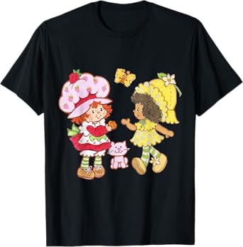 Strawberry Shortcake & Orange Blossom Cookie Vintage T-Shirt
