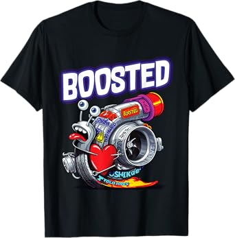 Turbocharger Snail Turbo Race Car Boost Mechanic Tuning Car T-Shirt