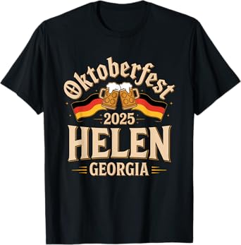 Helen Georgia Beer Drinking Festival Oktoberfest 2025 T-Shirt