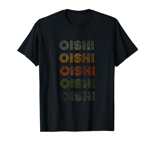 Love Heart Oishi Tee Grunge Vintage Style Black Oishi T-Shirt