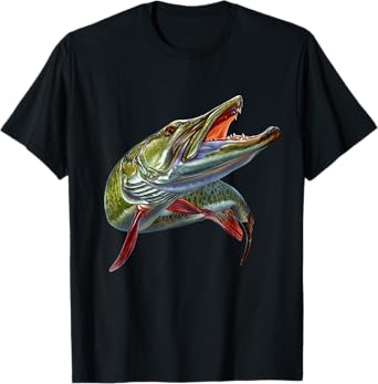 Muskie Hunter Musky Fisherman Lure Fly Fishing Novelty Gifts T-Shirt