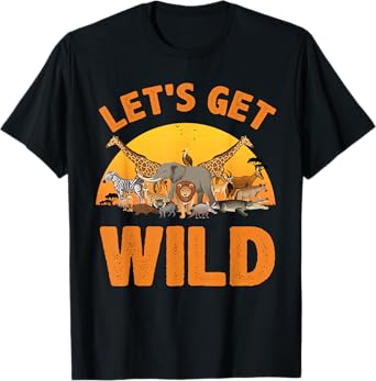 Funny Safari Costume For Kids Men Women Africa Safari Lover T-Shirt