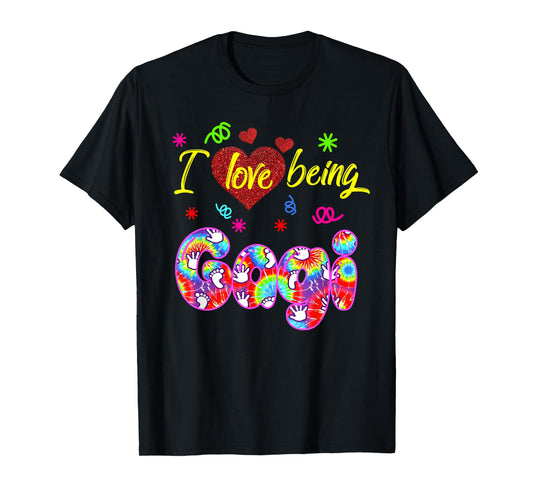 I Love Being Gagi Grandma Nickname T-Shirt